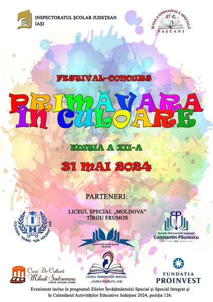 3. AFIS PRIMAVARA IN CULOARE 2024